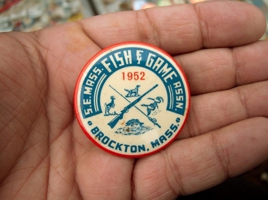 All sizes | Brockton, 1952. | Flickr - Photo Sharing! #draplin #button #flickr #typography