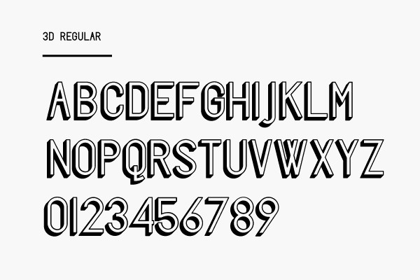 Freschezza Typeface - Marco Oggian #type
