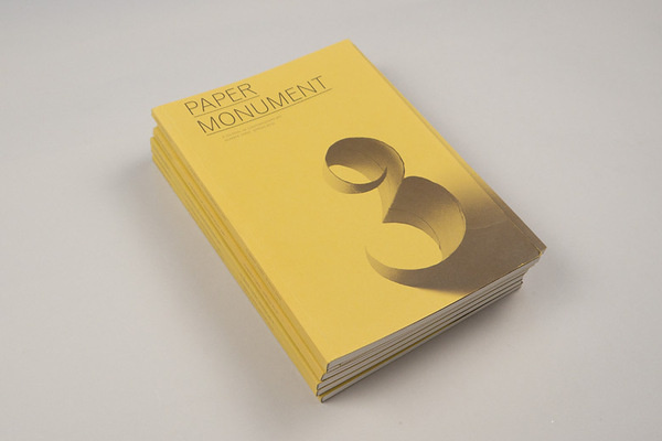Paper Monument 3 #cover #editorial #magazine