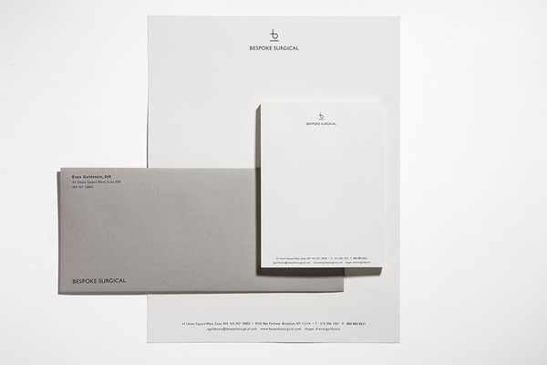 Bespoke Surgical Stationery by High Tide NYC #branding #icon #stationaery #hightide #hightidedesign #identity #hightidecreative #stationery #emblem
