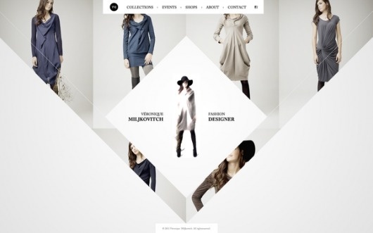 Véronique Miljkovitch on Web Design Served #cdfdfdf