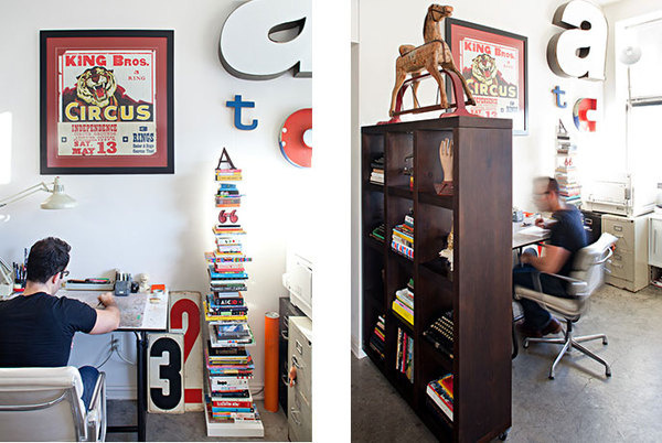 Tad Carpenter's office space #office #real #tad #carpenter #life