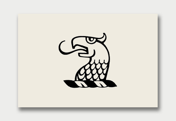 Eagle #mark #logo #illustration
