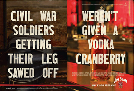 Jim Beam Whiskey Ad #ad