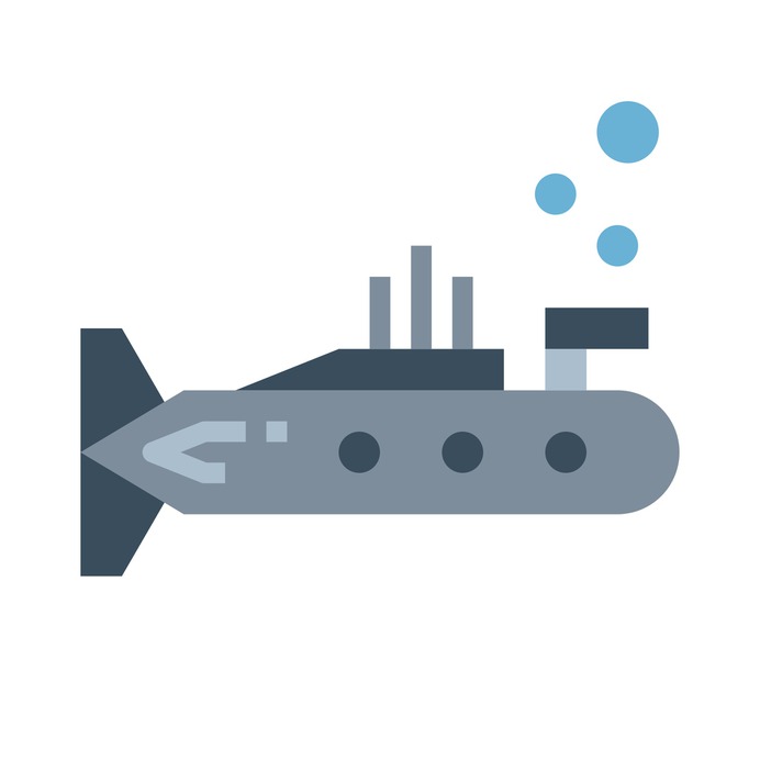 See more icon inspiration related to nautic, nautical, navigate, transportation, navigation, military, submarine and transport on Flaticon.