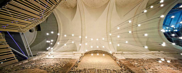 Dilapidated Sant Francesc Church Reinvented by David Closes // Santpedor, Spain. | yellowtrace blog » #white #ceiling