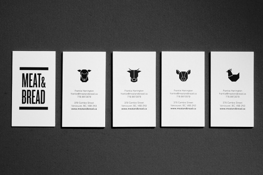 Glasfurd & Walker : Concept / Graphic Design / Art Direction : Vancouver, BC #branding #print #design #restaurant #identity #signage