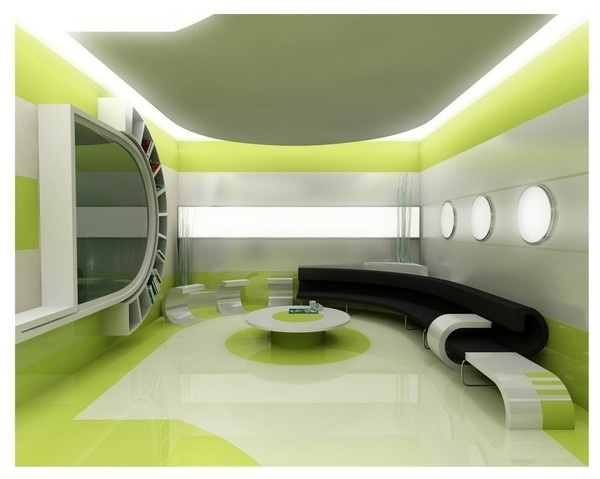 Green Future Interior Design #living #space