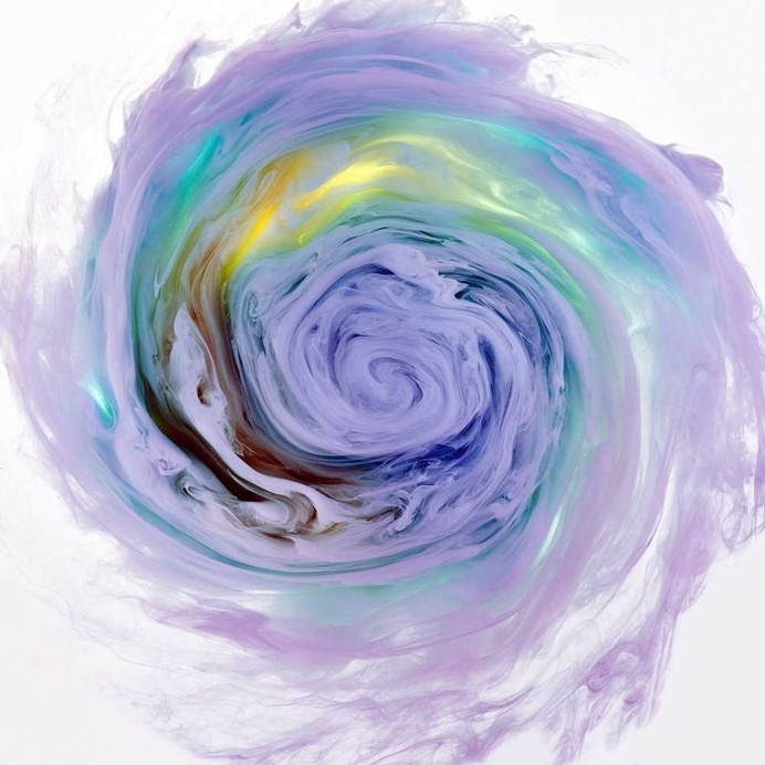 Flowers and Swirls: Colorful Liquid Photography by Mark Mawson
