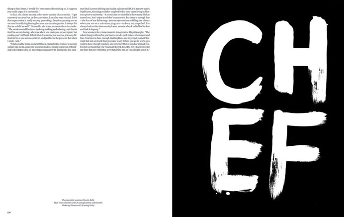 Layout, spreads, magazines