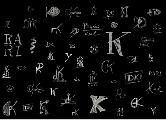 __DK Physiotherapie - JPB STUDIO - Art & Creative Direction #karl #zeichnung #dominik #logo #scribble