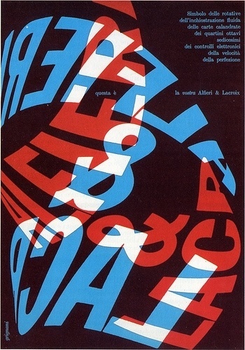 November | 2009 | Words and Eggs #italian #vintage #poster #typography