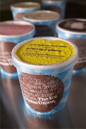 The Ice Cream Union - Packaging - Interstate Associates - +44 (0)20 7313 7627 #packaging #icecream #identity