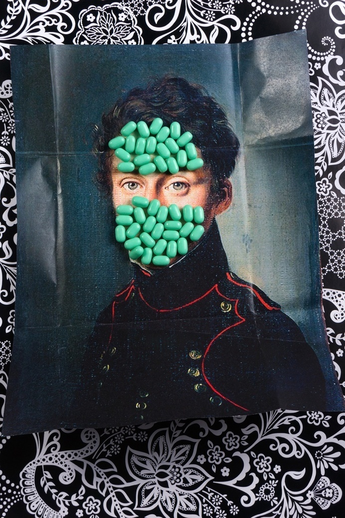 Mixed Media Collage Photography by Zeren Badar - JOQUZ #photography #collage #painting
