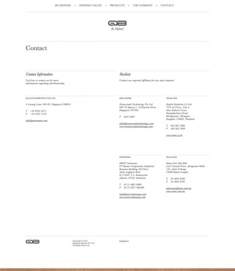 Quantum Biotech Website on the Behance Network #website