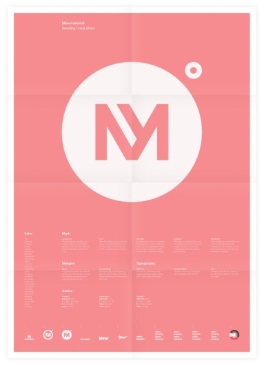 Universal Branding System (Minervalerio) Poster #inspiration #creative #design #graphic #grid #system #poster #typography