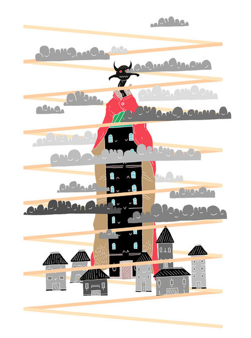 digital illustration #paint #digital #illustration #monster
