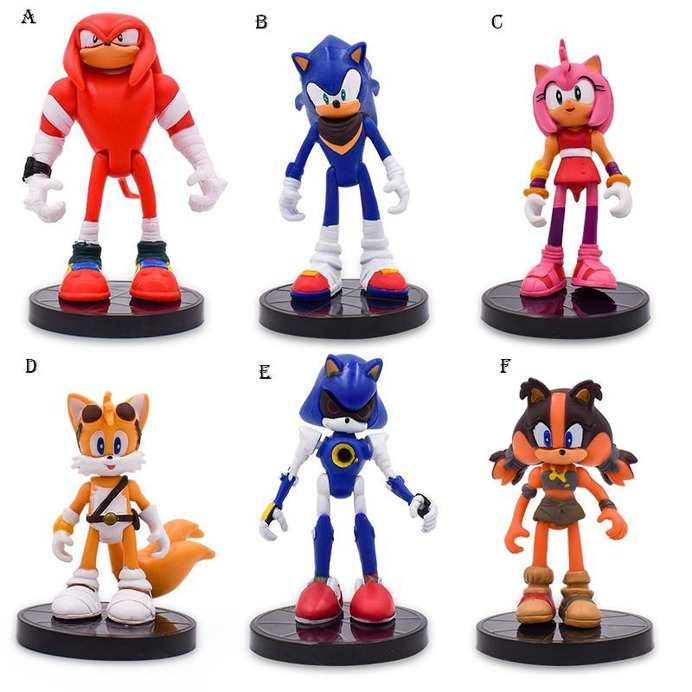 Sonic And Friends PVC Action Figures - Shop For Gamers