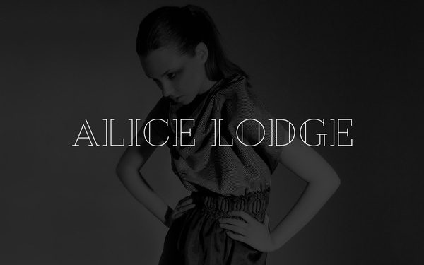 ALICE LODGE - TEXTILE DESIGNER | LOGO #logo #branding #typography