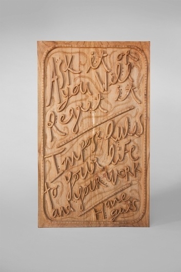 --BALI CRAFTS-- : Karim Charlebois-Zariffa #wood #typography