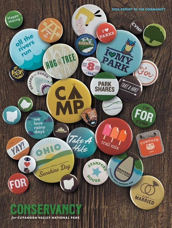 graphic design at its cutest. christine wisnieski. #buttons