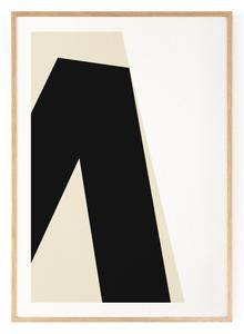 Outlined.cc Limited Edition Artwork Debut One geometric art print design artprint wallart