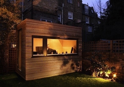 The Rise of the Backyard Office | Design Milk #backyard #workpod #office #workspace #outside