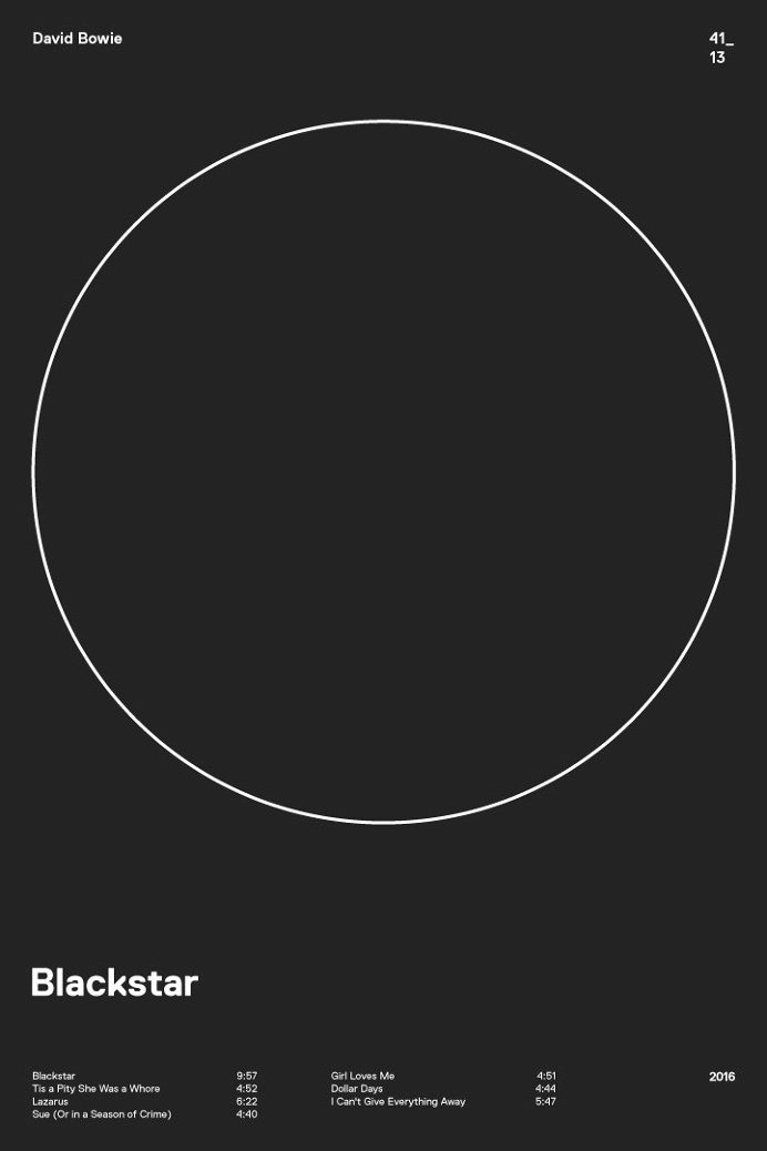 swissritual.ca #swissritual #graphic #design #minimal #music #grid #poster #swiss #illustration #David #Bowie