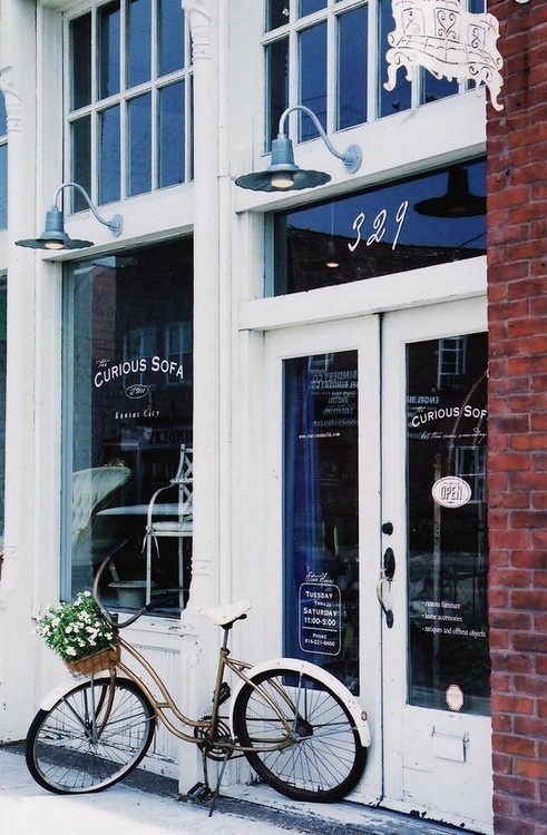 Tumblr #shop #white #bike
