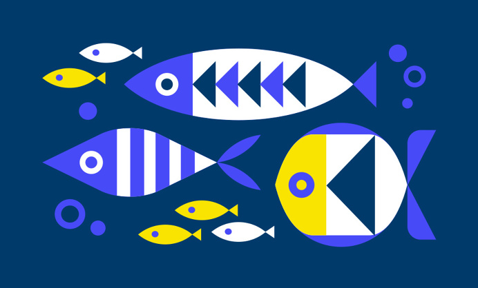 ehd, minneapolis, target, fish, geometry