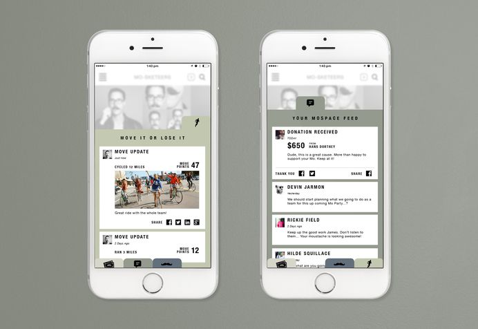 Movember App | Atollon