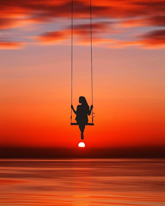 Astounding Silhouettes Portrait Photography by Ahmed Nishaath