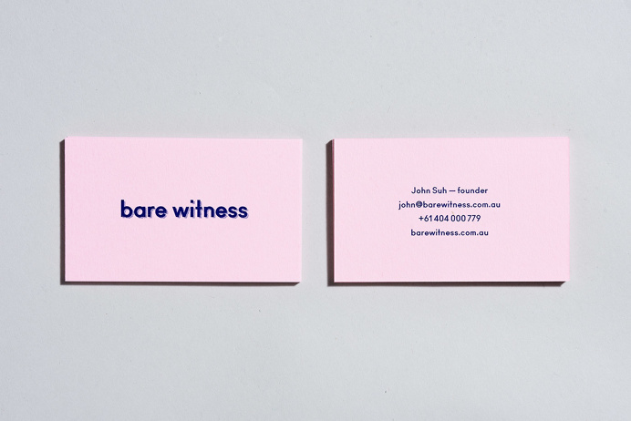 Bare Witness Corporate Design - Mindsparkle Mag