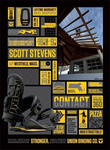 Union Binding Co. Advertising 2011-2012 by Draplin | Allan Peters' Blog #graphic #poster #contrast