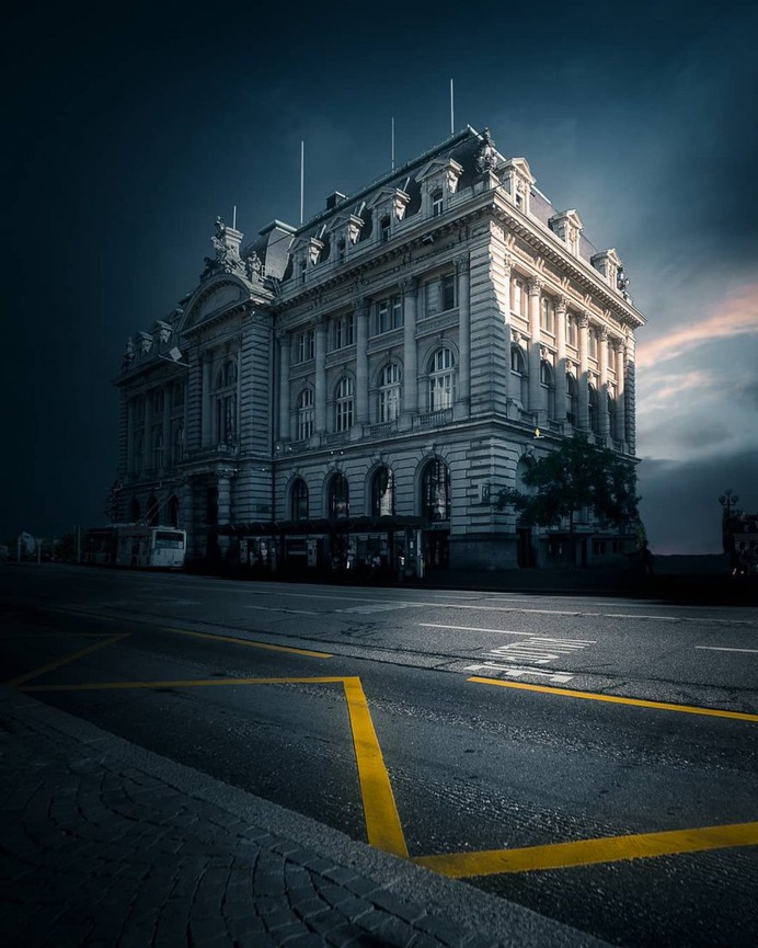Moody and Cinematic Urban Landscapes by Kevin Hufnagl