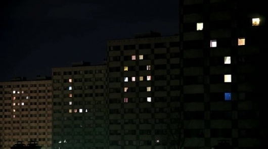 Colossal | art + design #installation #lights #exhibition #art #buildings