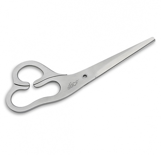 Slice - Stainless Steel Scissors #product #typograph #identity #typography