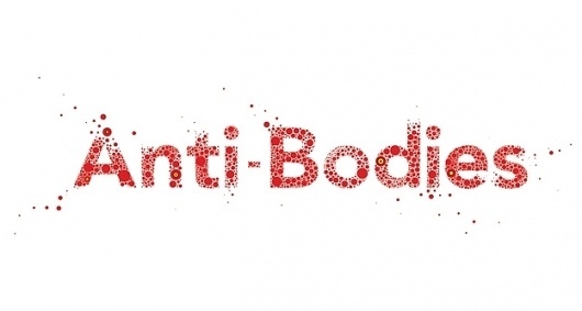 Ginger Monkey :: Tom Lane :: Illustration :: Design :: Typography :: Anti-Bodies #bodies #branding #design #gingermonkey #anti #logo
