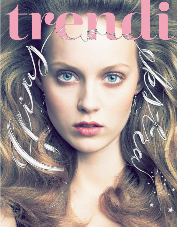 Typocovers for Trendi #cover #trendi #magazine
