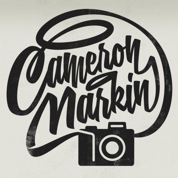 Cameron Markin watermark logo #logo #watermark #photography #typography