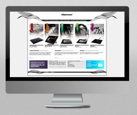 Hanvon Europe Identity #immage #branding #twintip #packaging #website #corporate #identity #logo #web
