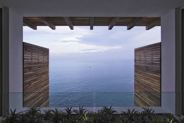 Ocean front house #view #architecture #panorama