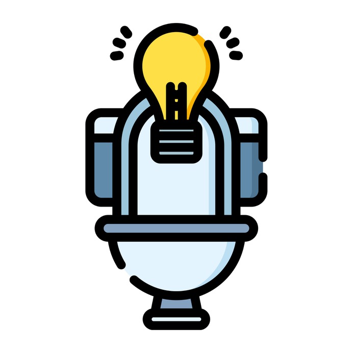 See more icon inspiration related to bathroom, place, invention, wc, miscellaneous, idea, electronics, furniture, electricity, light bulb, illumination and technology on Flaticon.