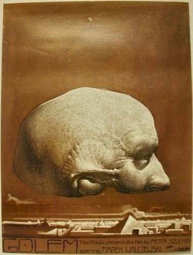Contemporary Posters - Contemporary Posters #polish #golem #starowieyski #design #franciszek #poster #film