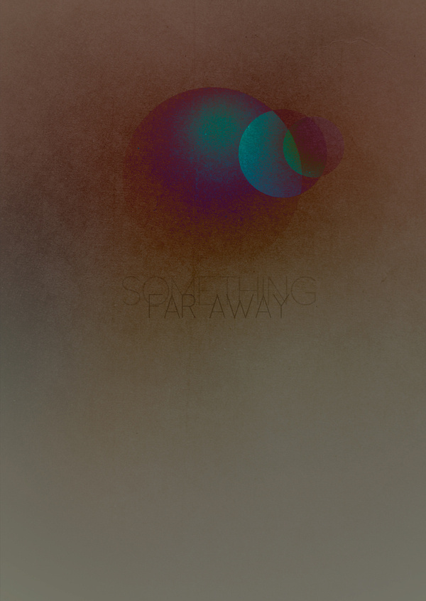 Something Far Away 3 #red #space #illustration #cosmos #poster #planets #away #far