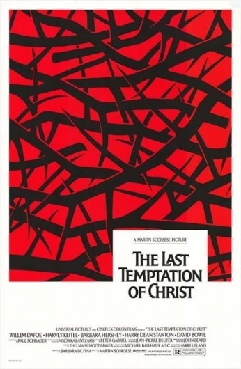 The One-Sheet Repository - The Last Temptation of Christ (1988) #film #of #the #temptation #illustration #sheet #poster #one #type #christ #last