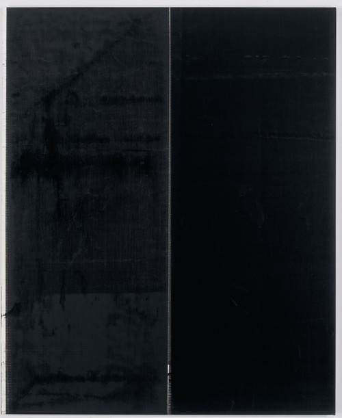dromik:Wade Guyton Untitled, 2007 epson ultrachrome inkjet on linen 84 x 69 inches/203.2 x 175.3Â cm #art #texture
