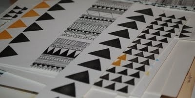 Google Reader (1000+) #paper #triangle #pattern #geometric