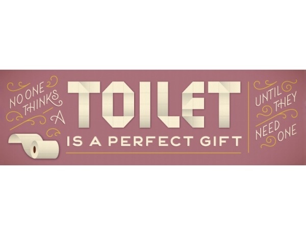 Lettering and Type | Jessica Hische #toilet #monostroke #hische #illustration #fun #paper #typography