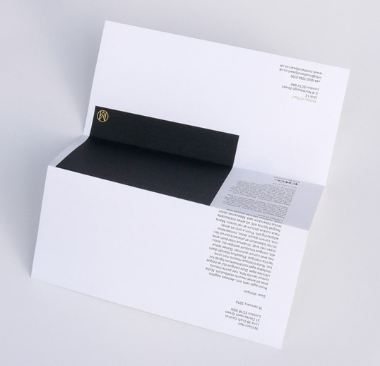 lovely stationery mother of pearl4 #letterhead #identity #branding #stationery